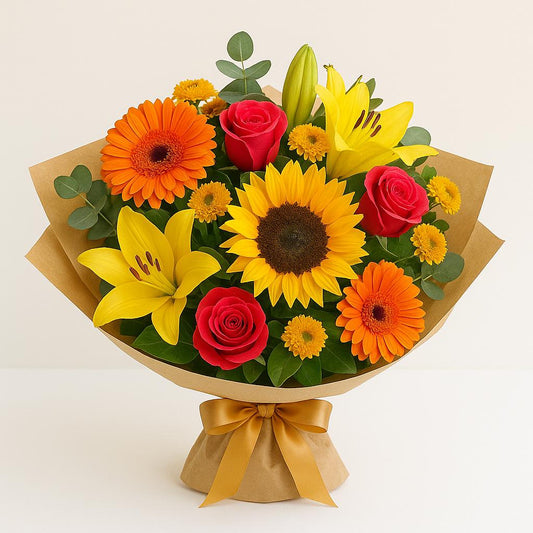 Radiant Sunshine Mixed Bouquet