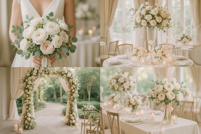 Beautiful bridal bouquets, centerpieces, and ceremony decorations to make your special day unforgettable.